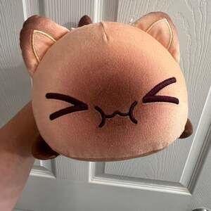 Cat Face Meow Meows Aphman 12” Plush Taco Cat Brown Kitty - RARE Pre-owned